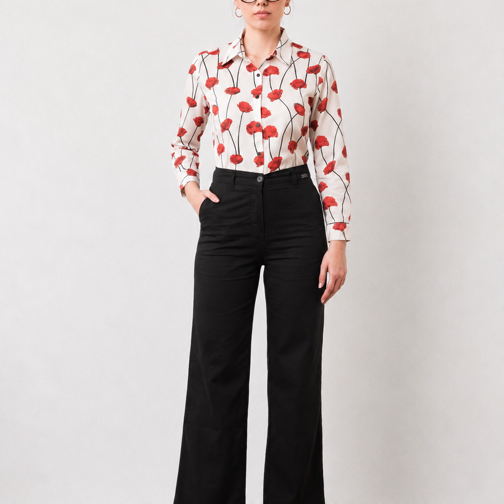 Gabriela Straight Linen Pants