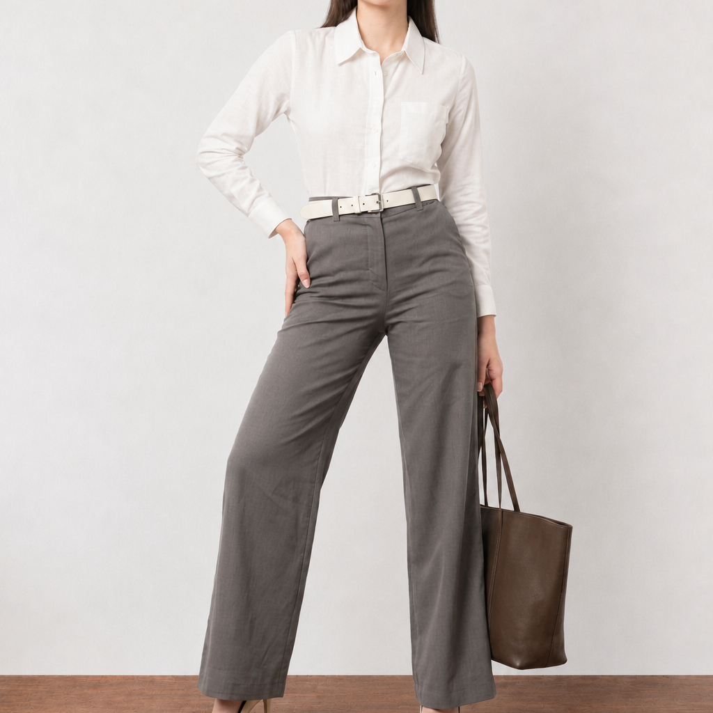 Gabriela Straight Linen Pants