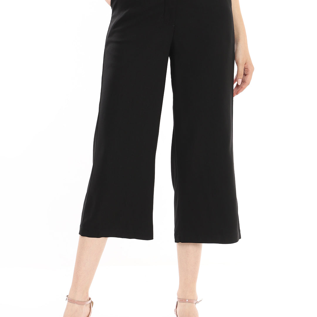 Bella Black Formal 3/4th Straight Pants