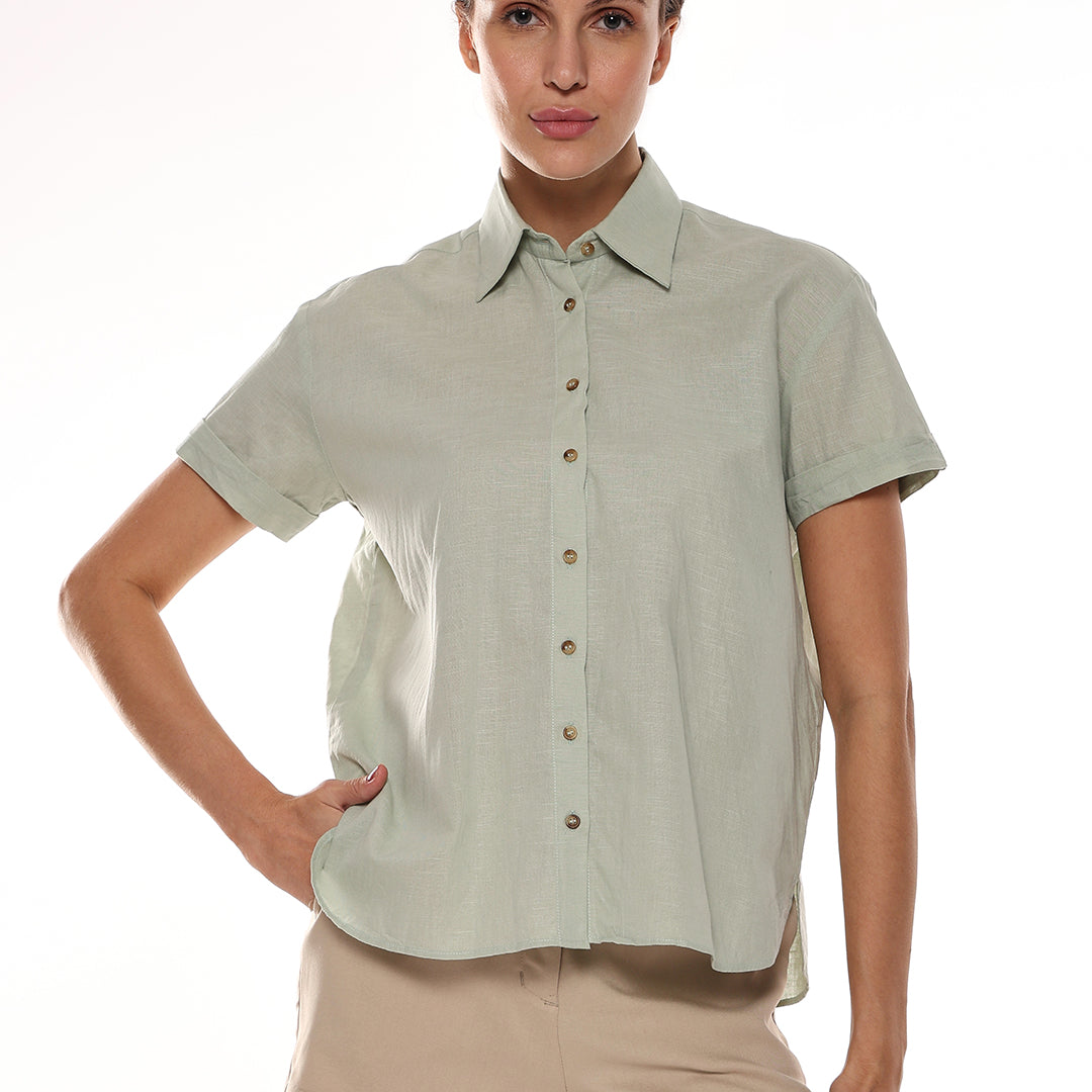 Ariana Formal Half Sleeves Cotton Shirt