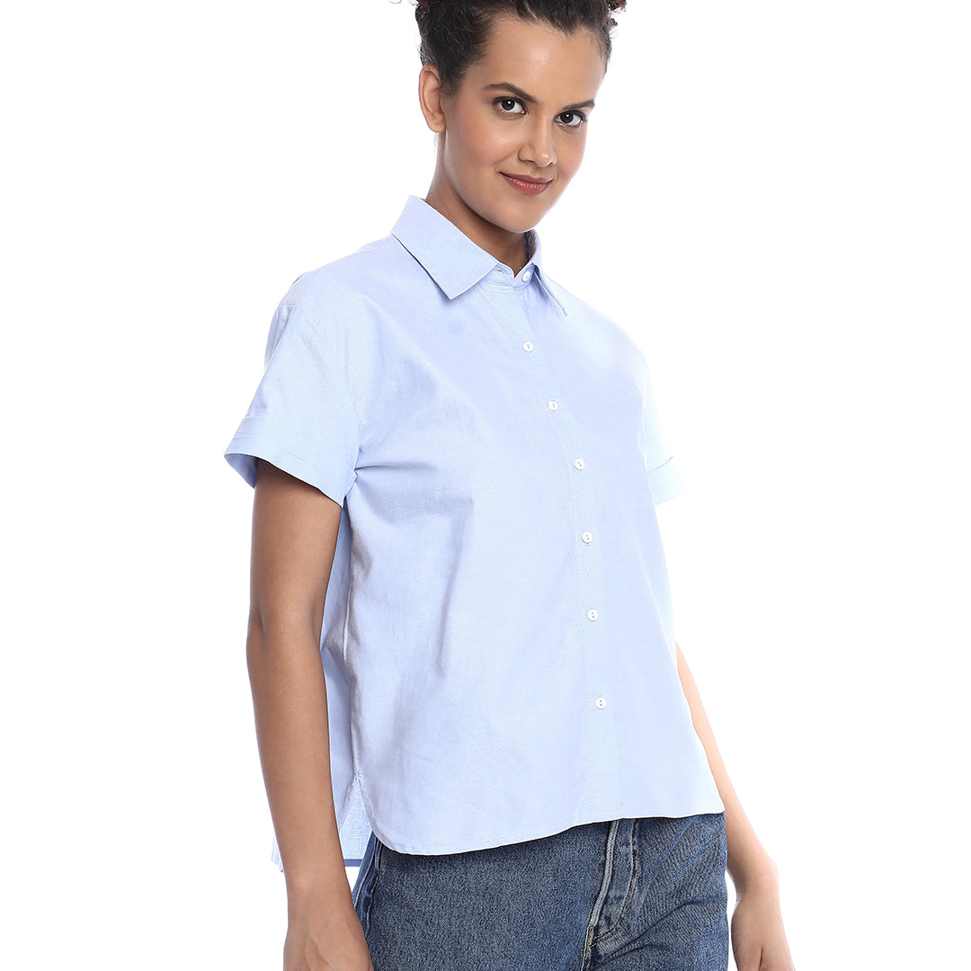 Bershka Formal Half Sleeves Shirt