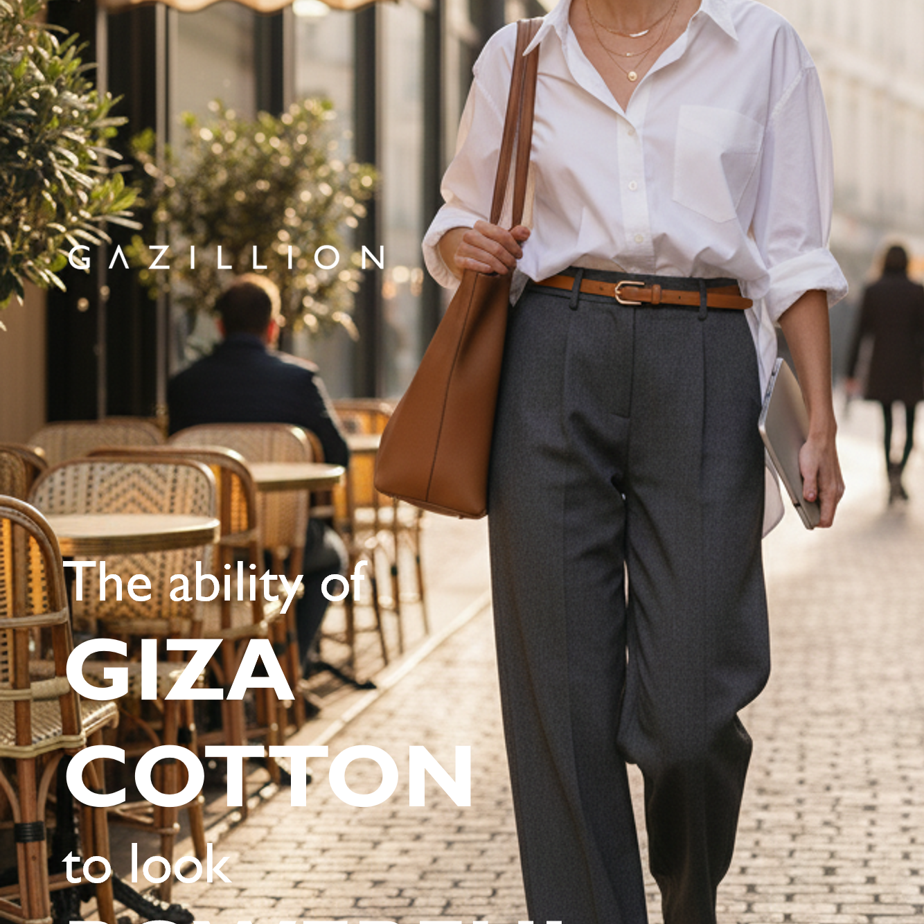 Alma Oversized Giza Cotton Shirt