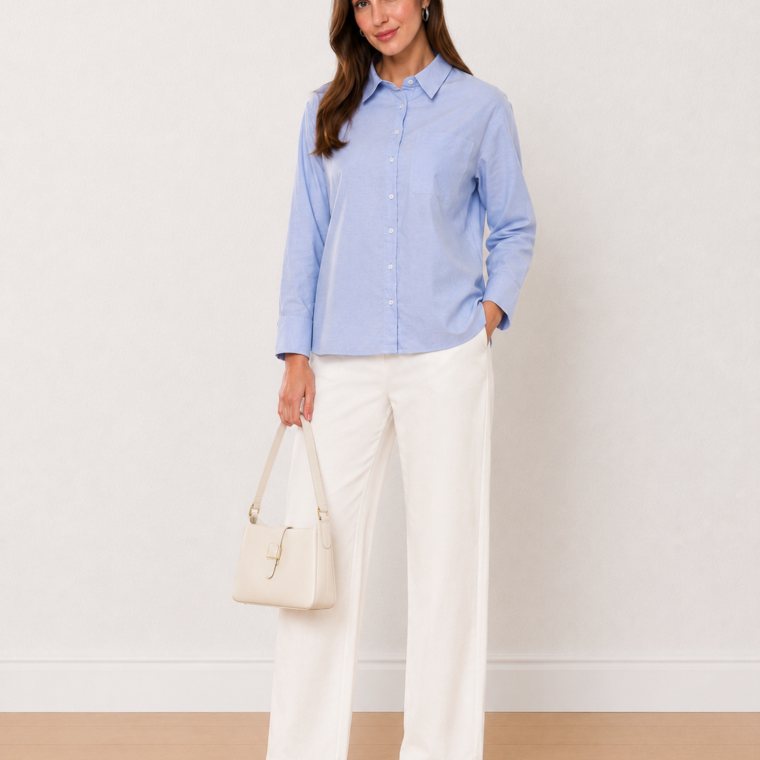 Ava Oversized Cotton Shirt