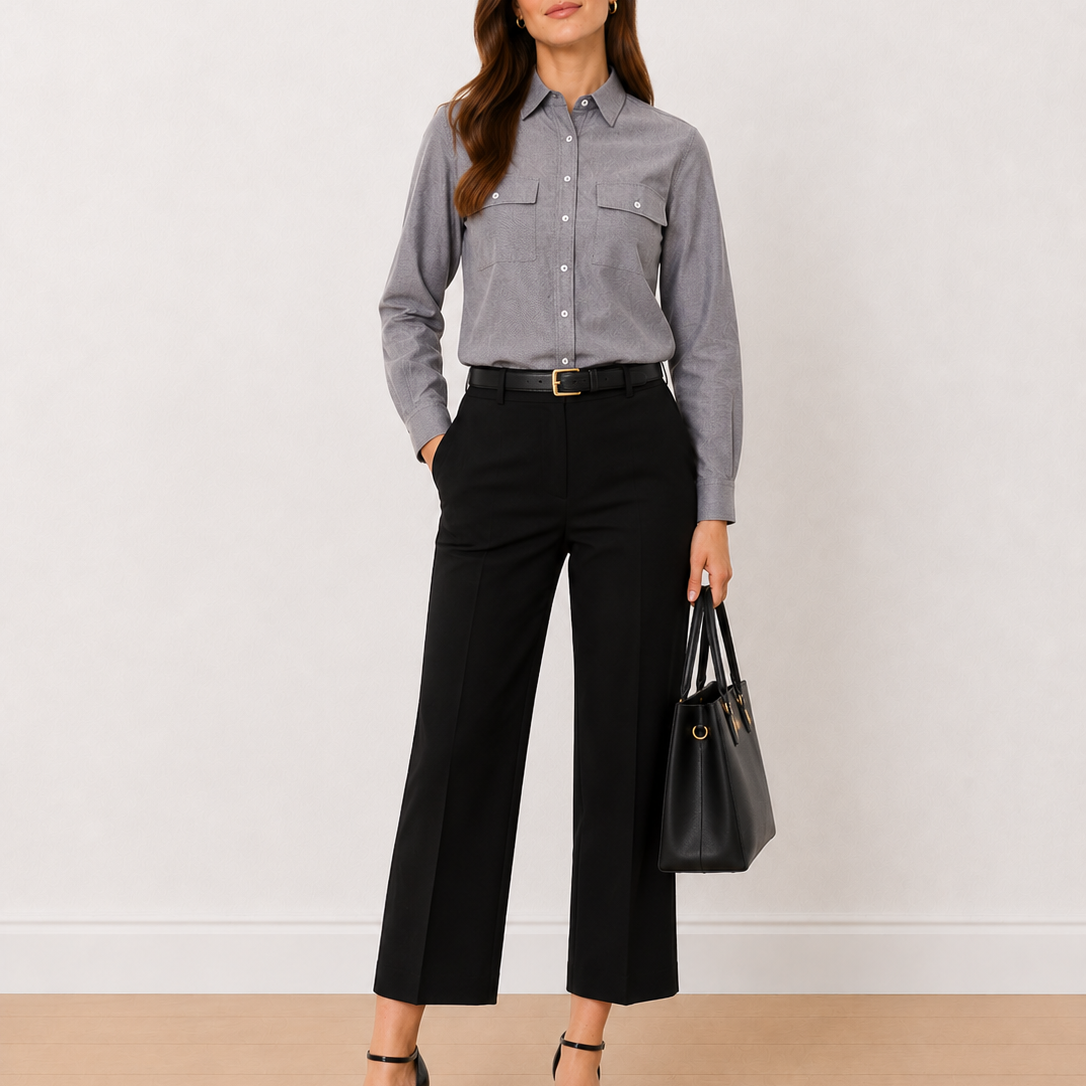 Aura Cotton Utility Shirt