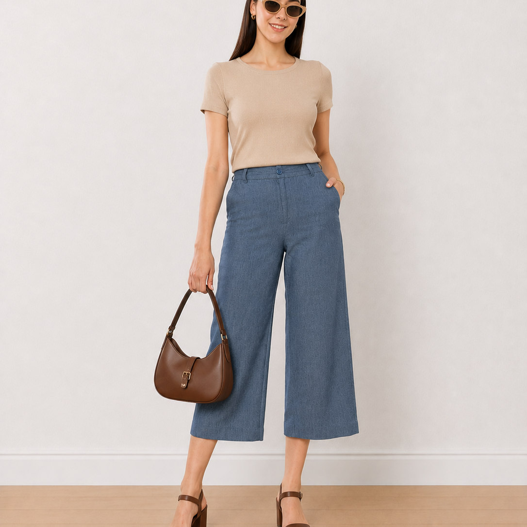 Bliss Formal 3/4th Straight Pants