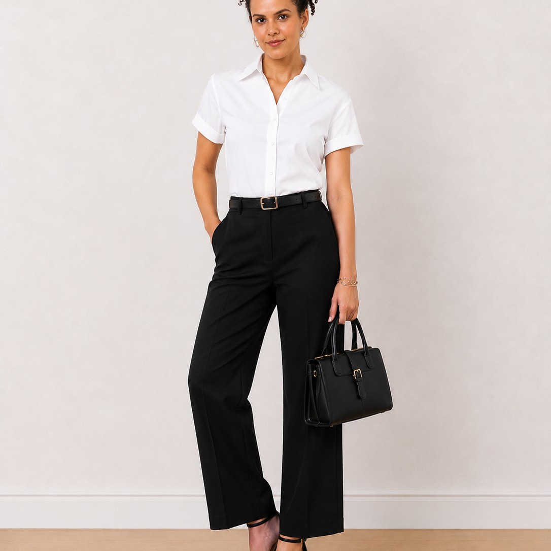 Bershka Formal Half Sleeves Shirt