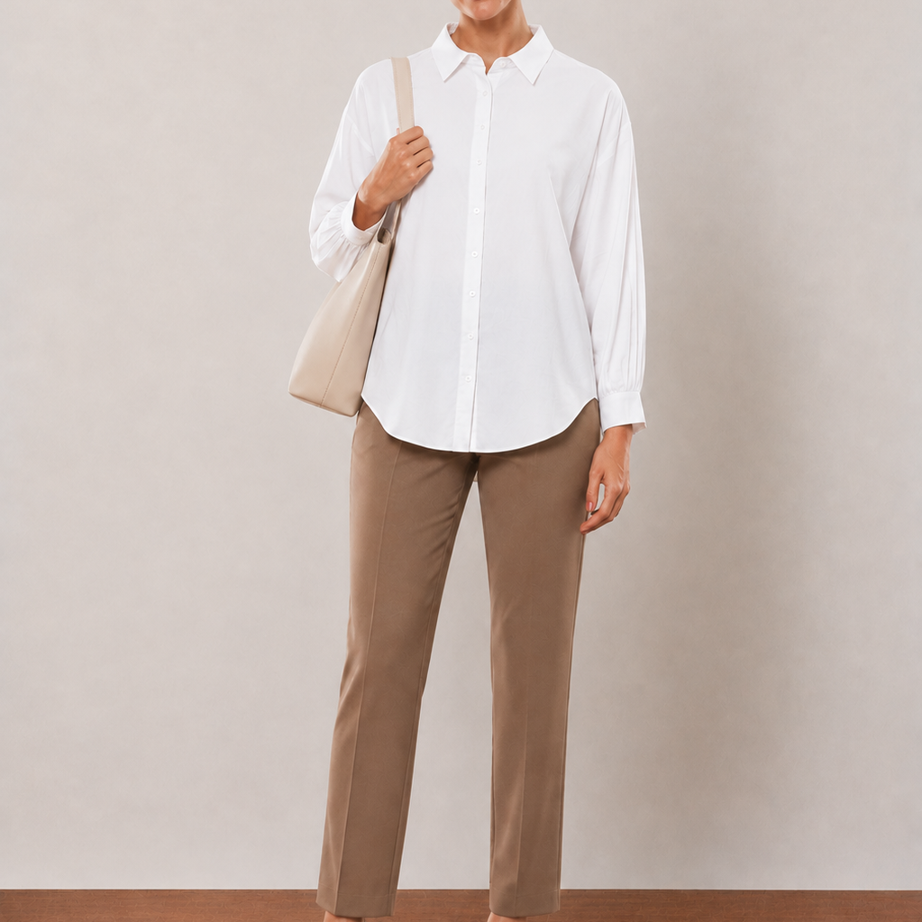 Alexis Formal Cotton Linen Shirt