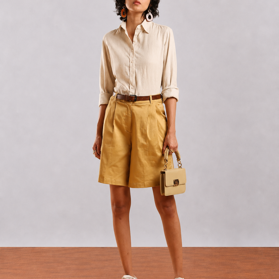 Caleb Light Grey Formal Shirt