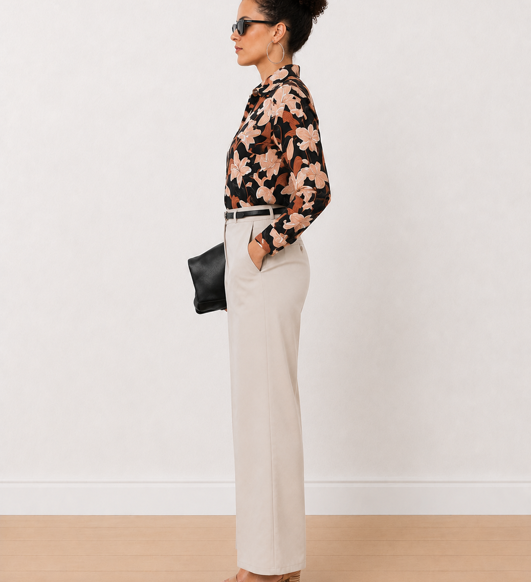 bethany Black & Beige