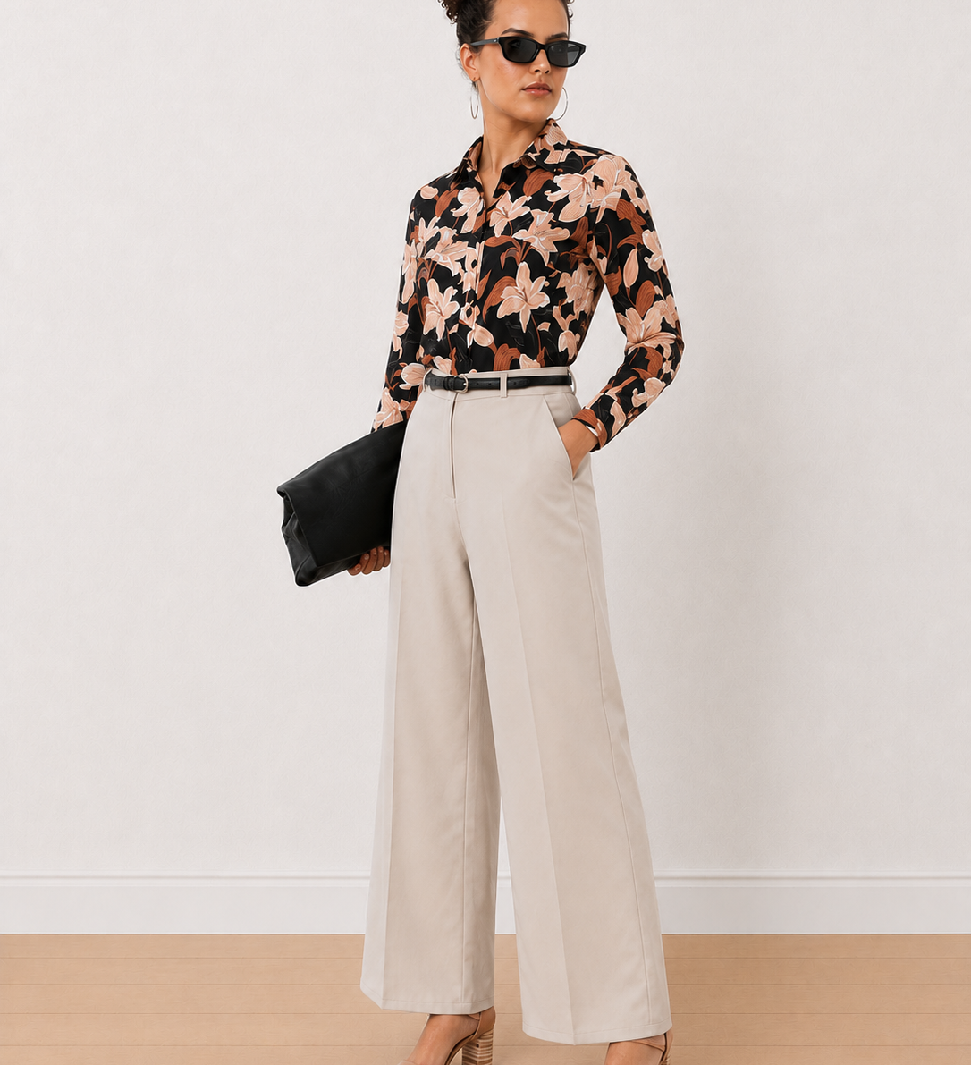 bethany Black & Beige