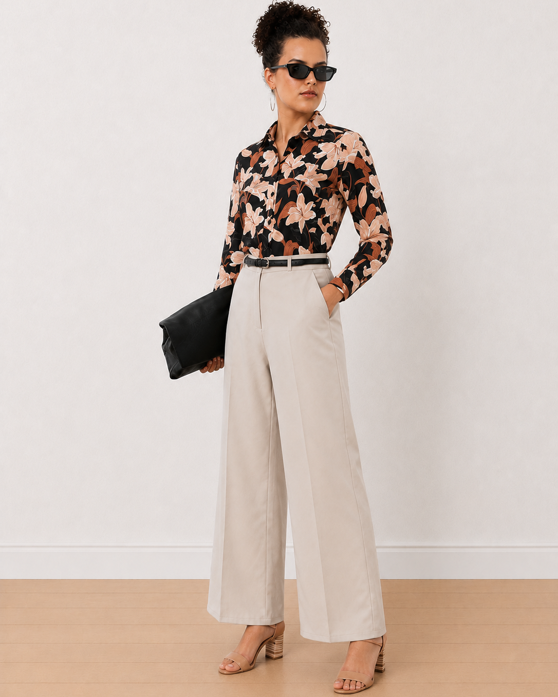 bethany Black & Beige