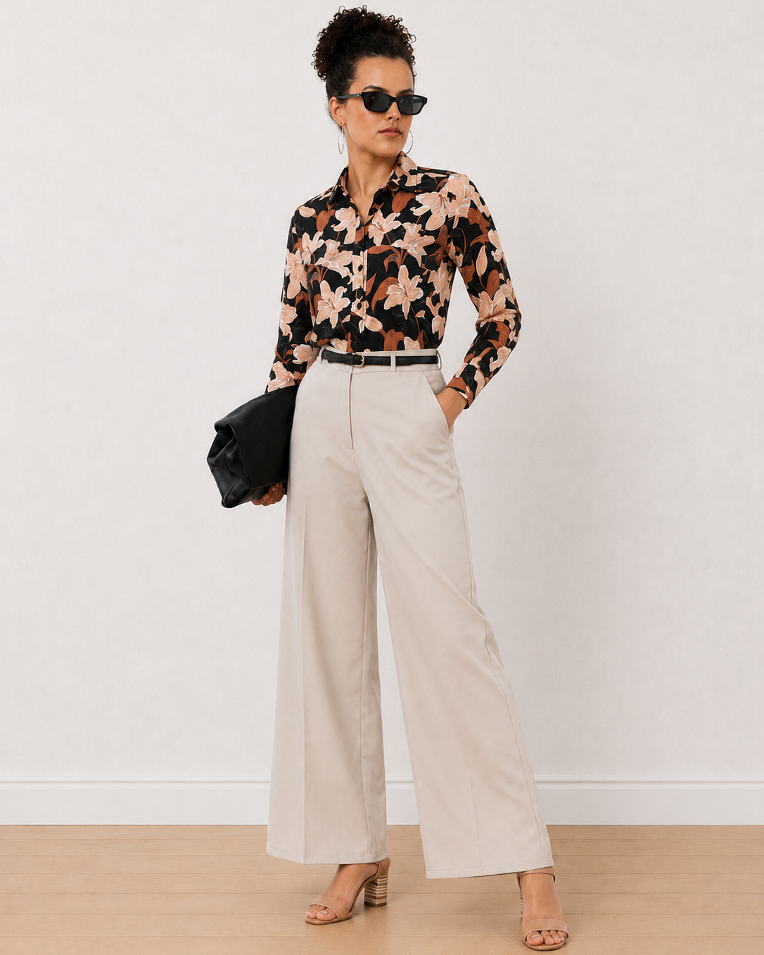 bethany Black & Beige