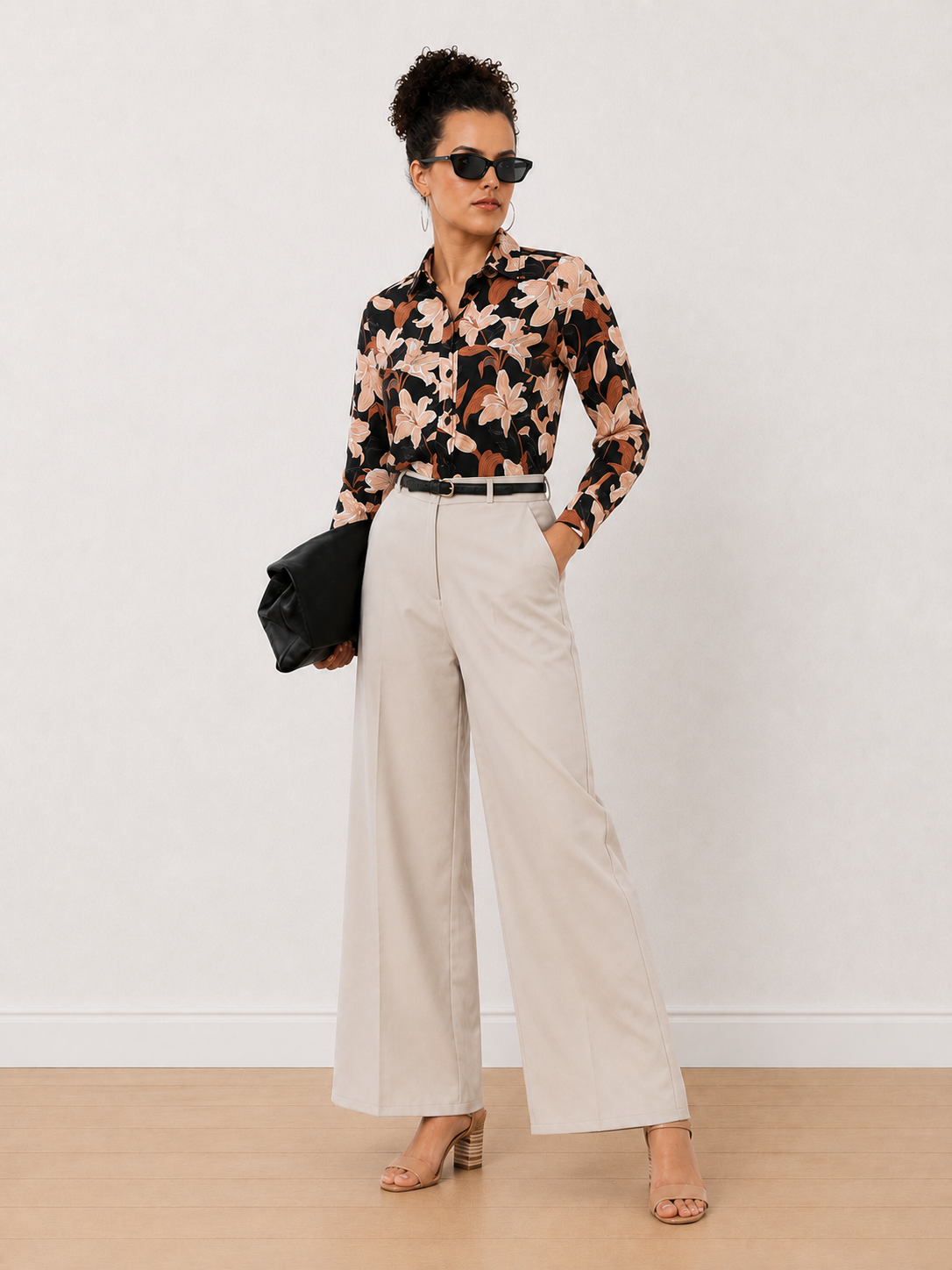 bethany Black & Beige