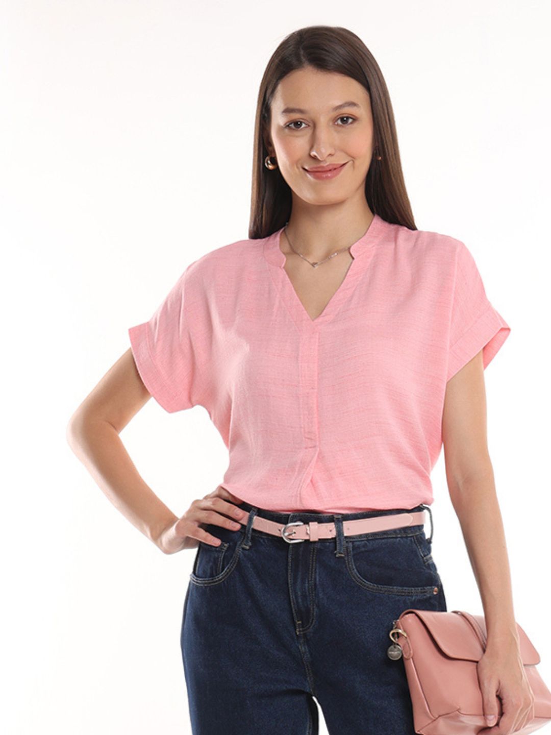 Girl wearing striped top for women from Gazillion