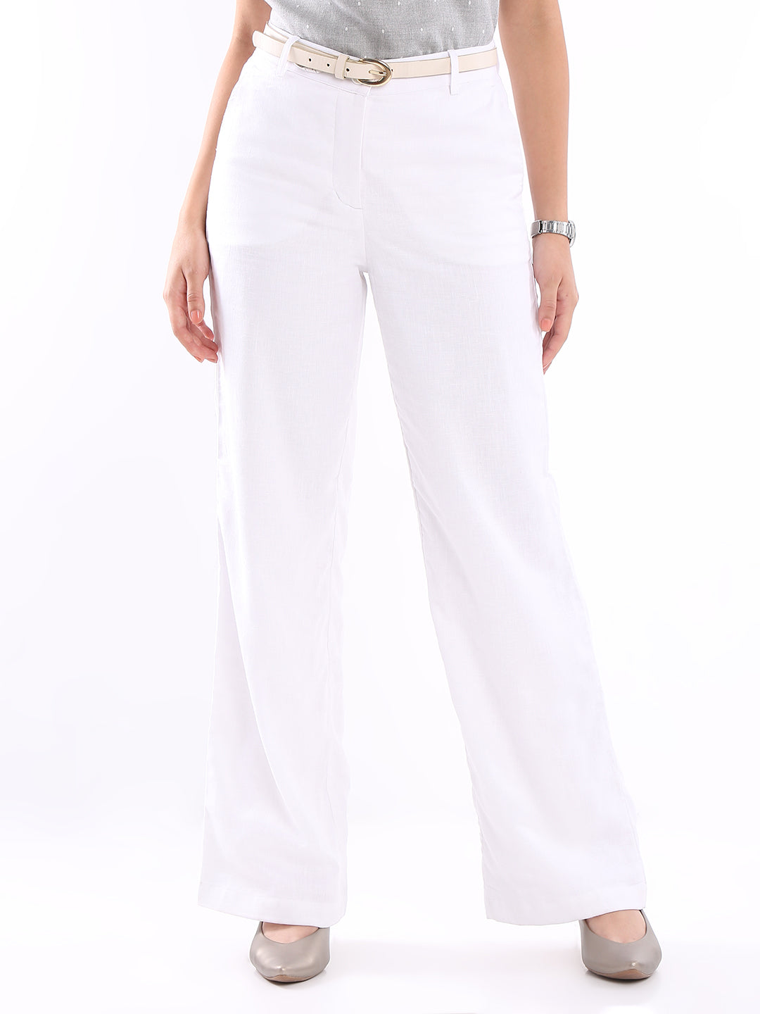 White Linen Pants For Women