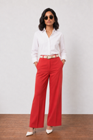 Garnet Pleated Broad Pants