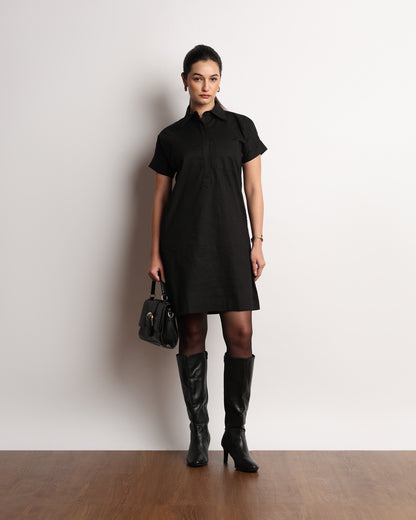 Hetul Pinstriped Dress
