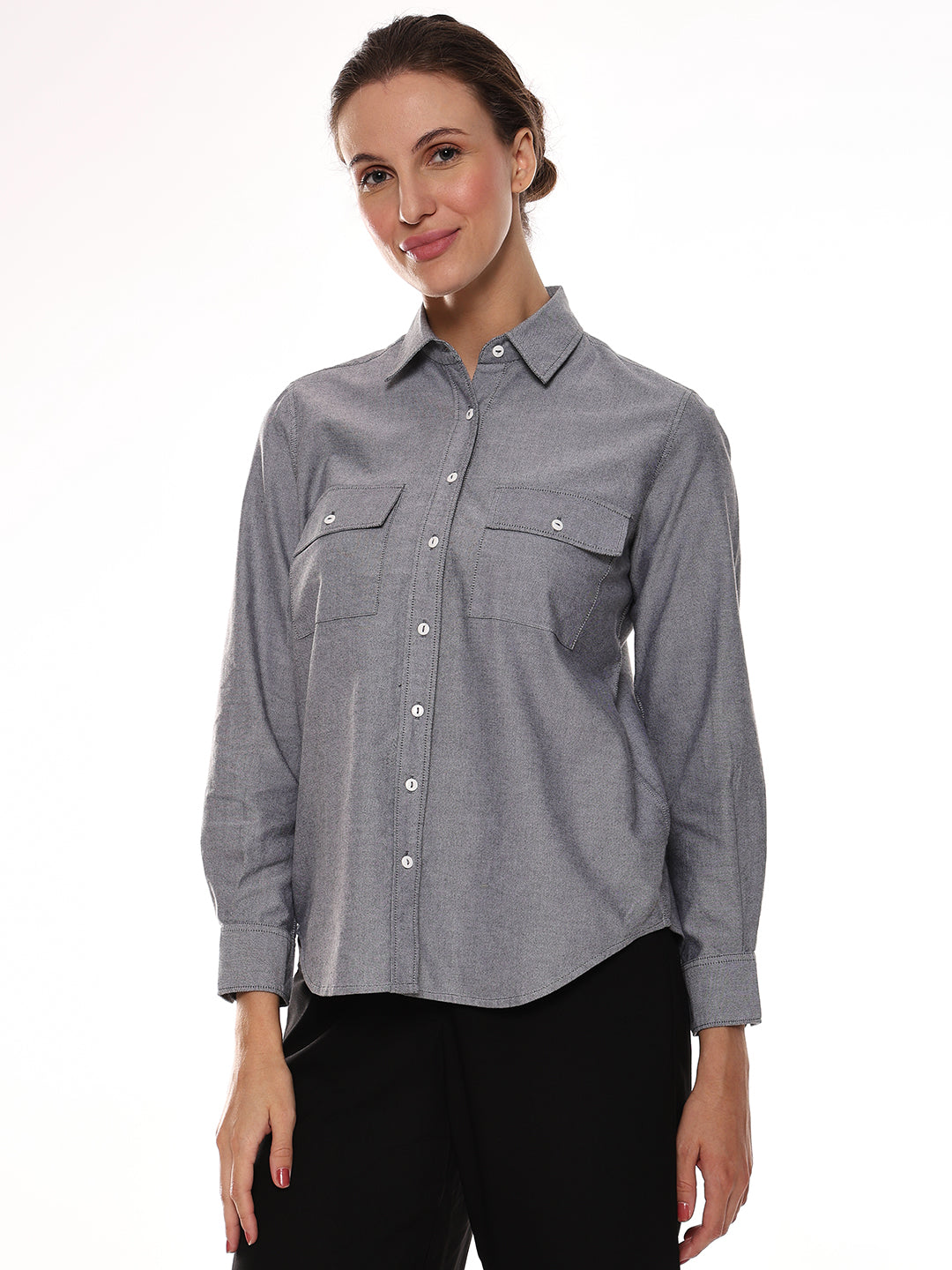 Aura Cotton Utility Shirt