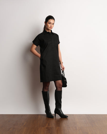 Hetul Pinstriped Dress