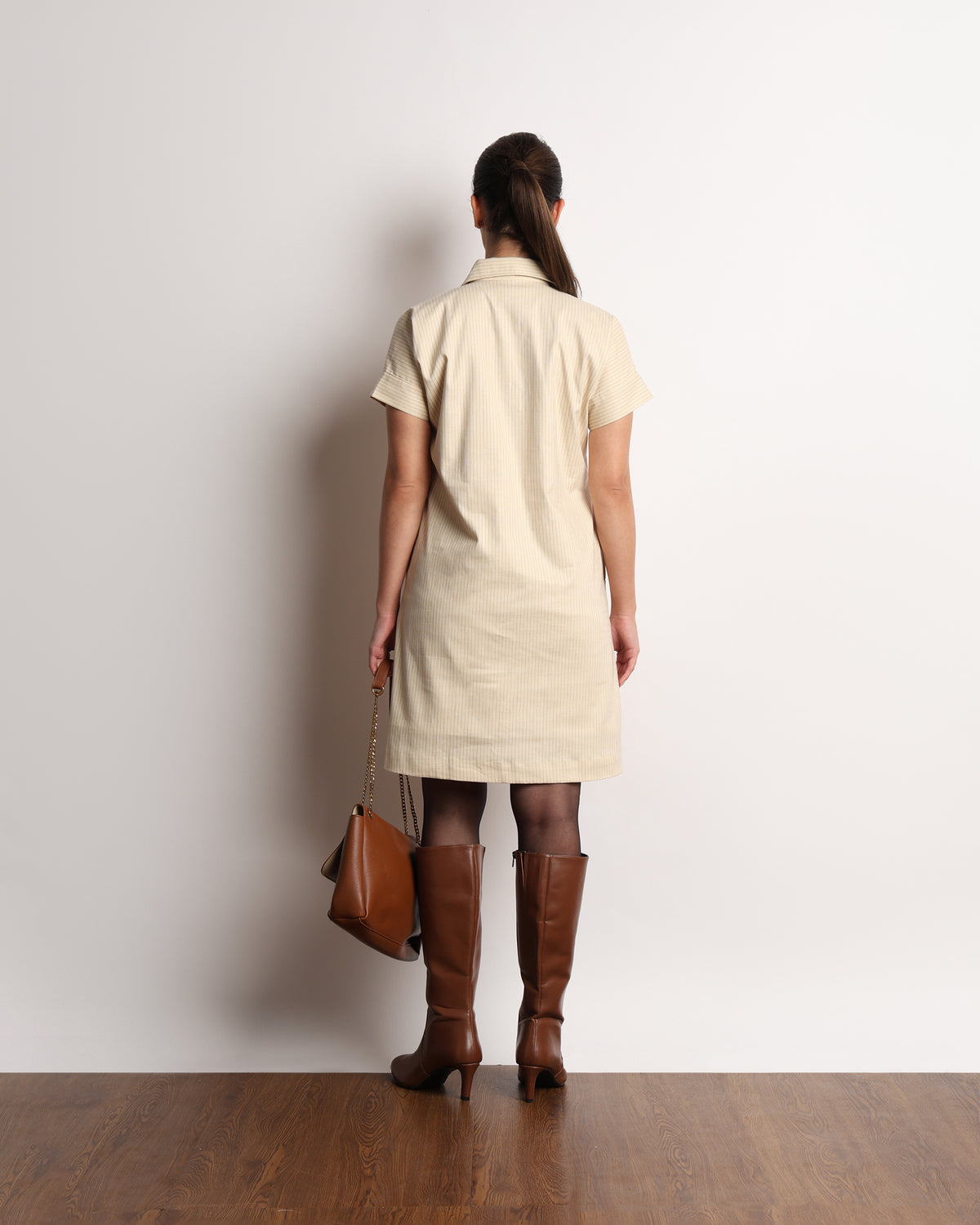 Hetul Pinstriped Dress