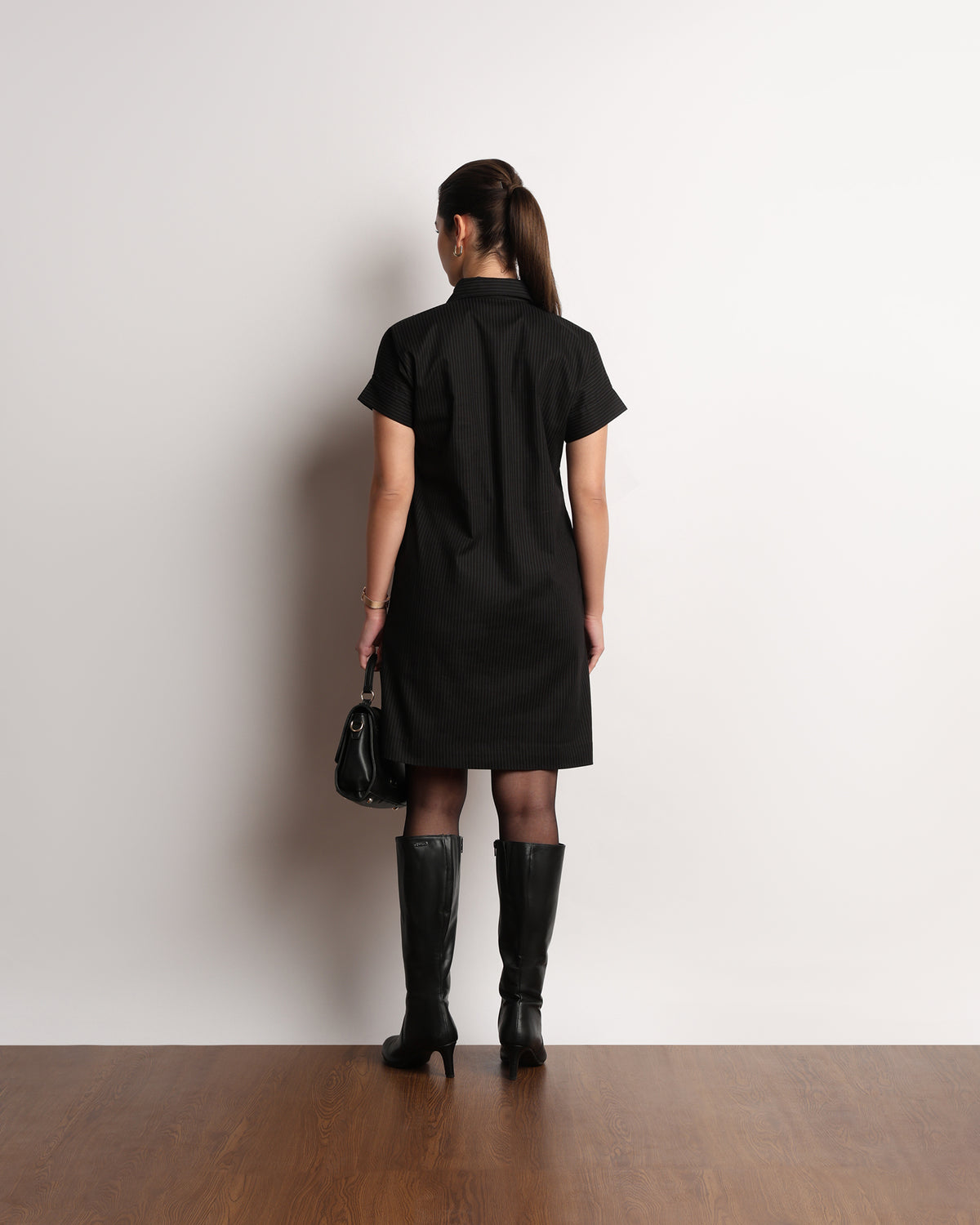 Hetul Pinstriped Dress