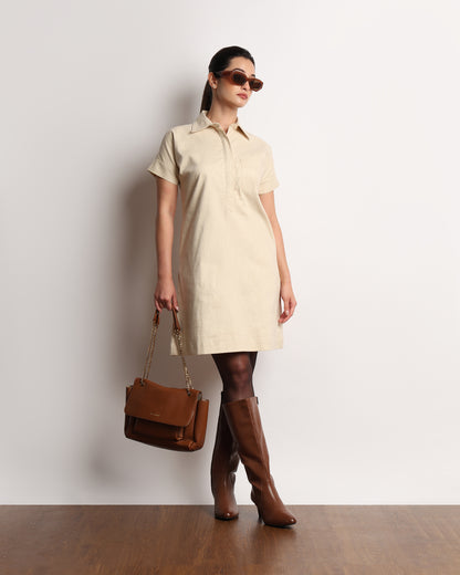Hetul Pinstriped Dress