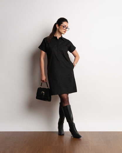 Hetul Pinstriped Dress