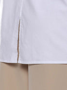 Ava White Oxford Cotton Oversized Shirt for Women - Copenhagen Fit from GAZILLION - Back Detail