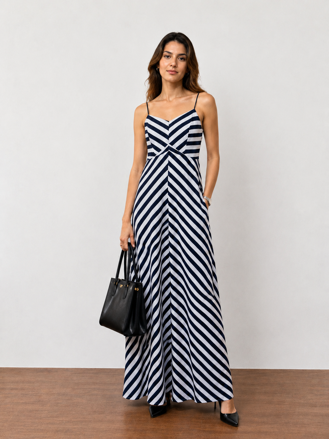 Hope B&W Maxi Dress