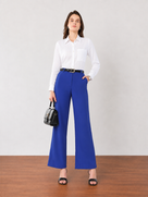 Glin Pleated Broad Pants