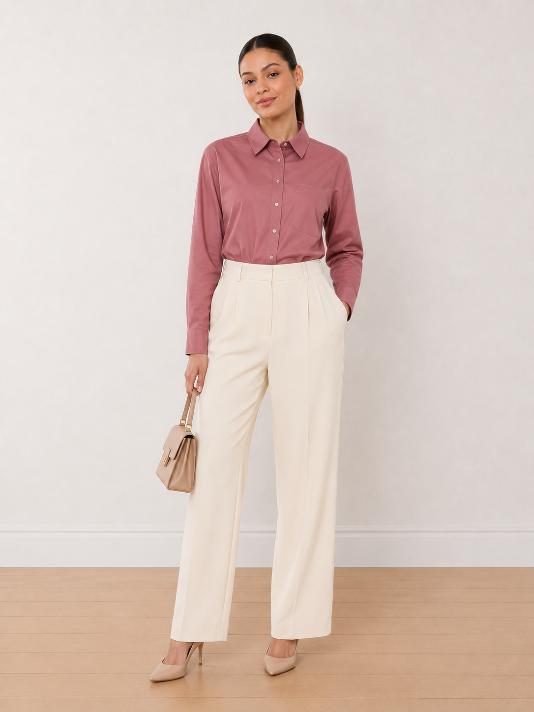 Alanis Oversized Cotton Shirt
