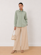 Alanis Oversized Cotton Shirt