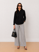 Allaya Black Denim Shirt