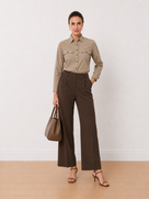 Analia Cotton Utility Shirt