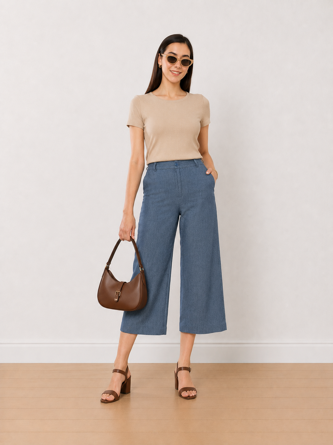 Bliss Formal 3/4th Straight Pants