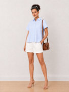 Bershka Formal Half Sleeves Shirt