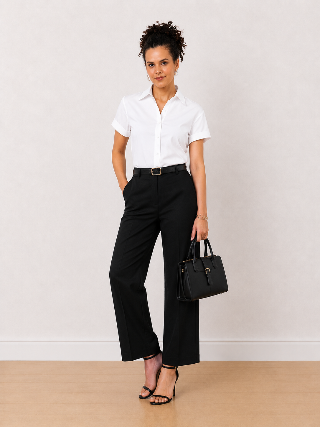 Bershka Formal Half Sleeves Shirt