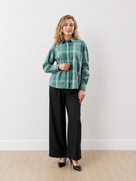 Doralynn Checks Cotton Office Casual Shirt