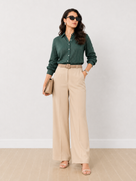 Daphne Striped Viscose Party Shirt