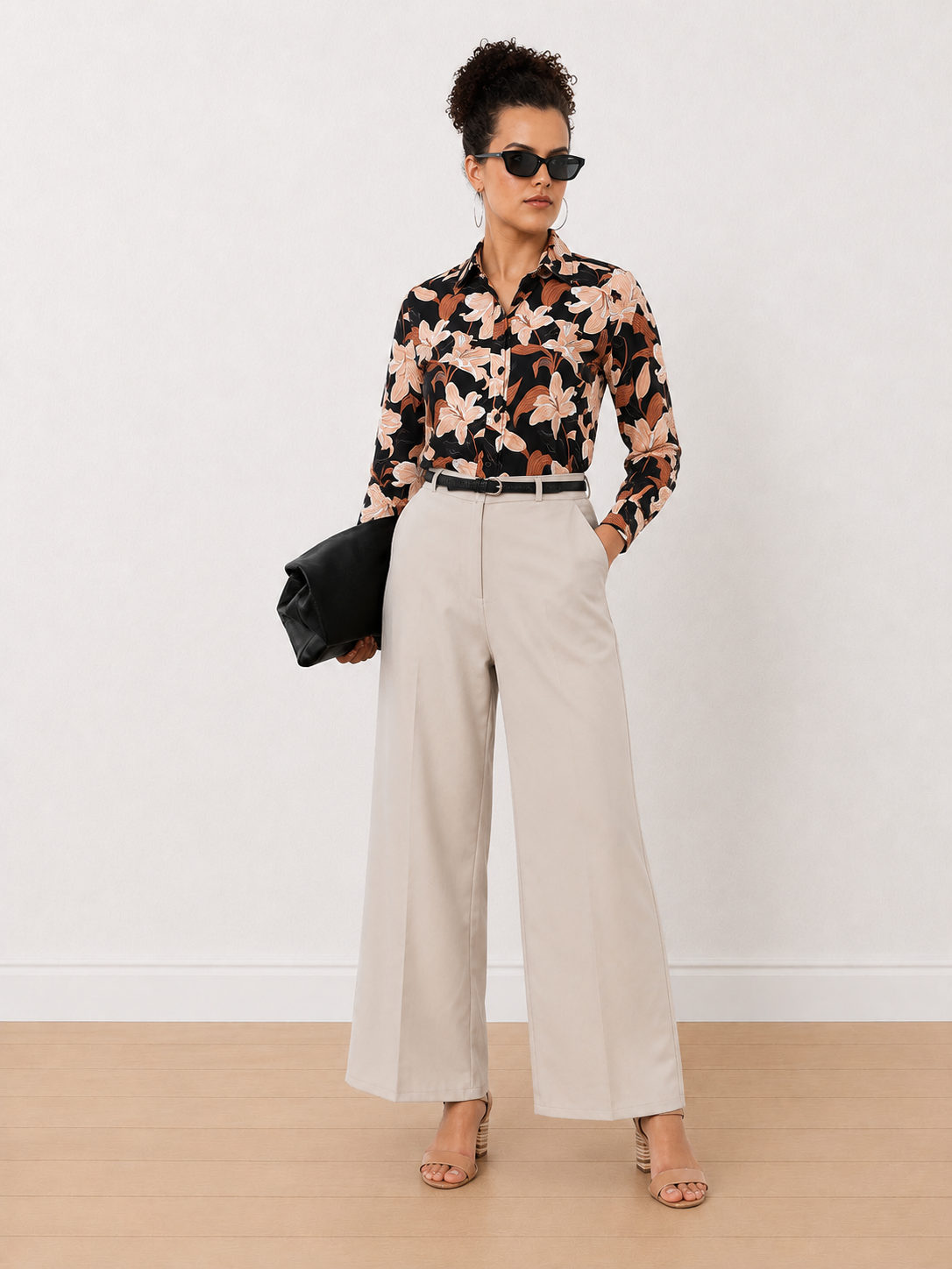 bethany Black & Beige