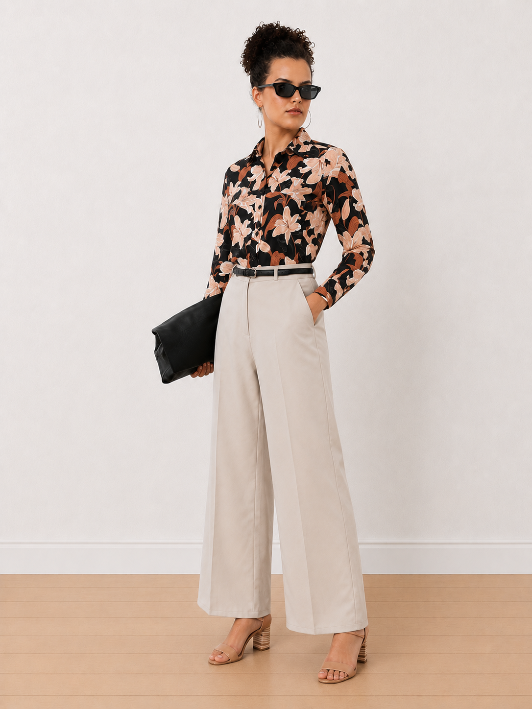 bethany Black & Beige