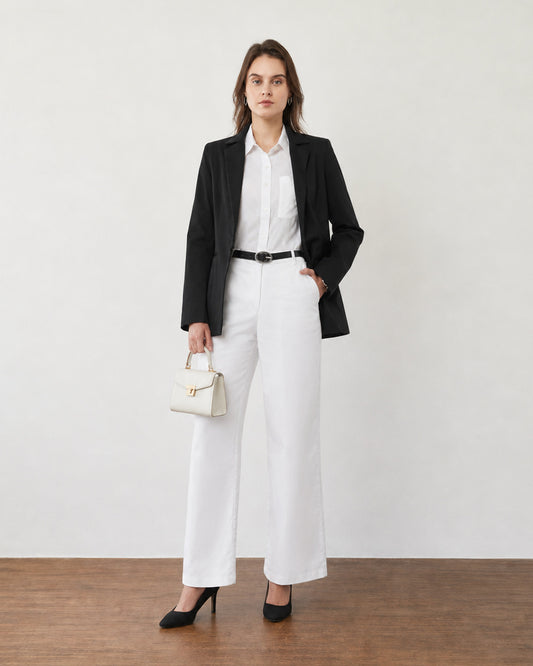 Fiona Classic Cotton Blazer